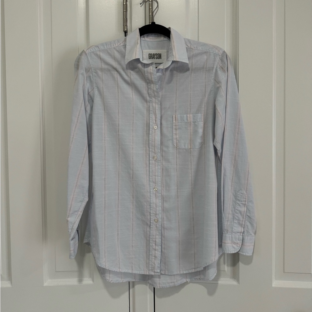NEW Grayson The Hero Button Down Shirt size 2